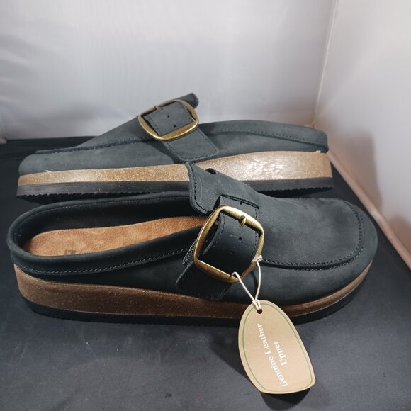 White Mountain Bueno Leather Footbeds Clog size 11M - Picture 6 of 10